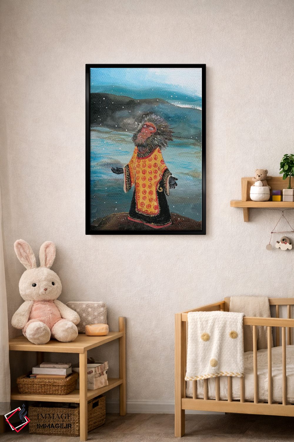 تابلو دکوراتیو اولین برف اثر جانا واشتی - D4B