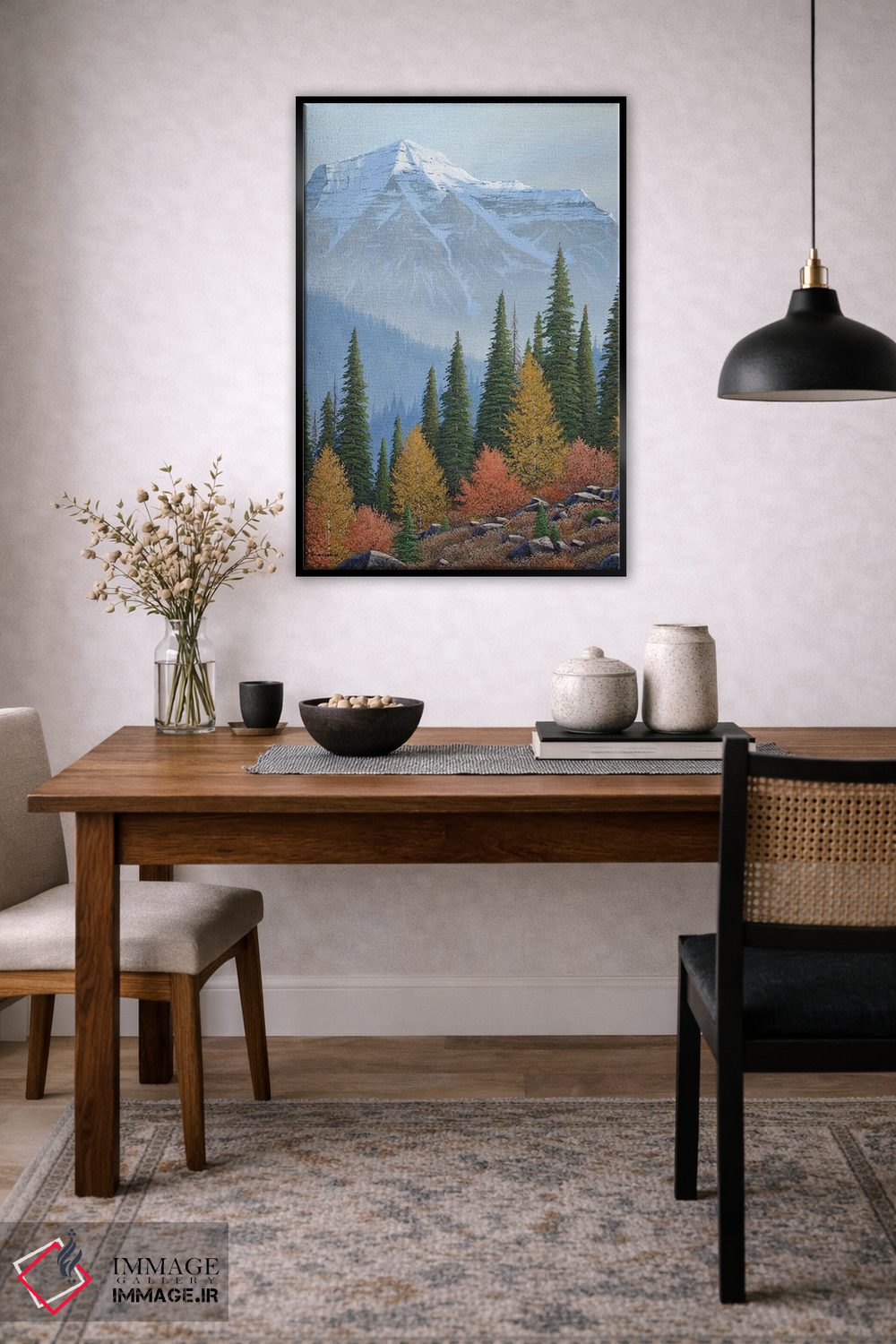 تابلو دکوراتیو درخشش بلند پاییز اثر جیک وندن برینگک - D5B