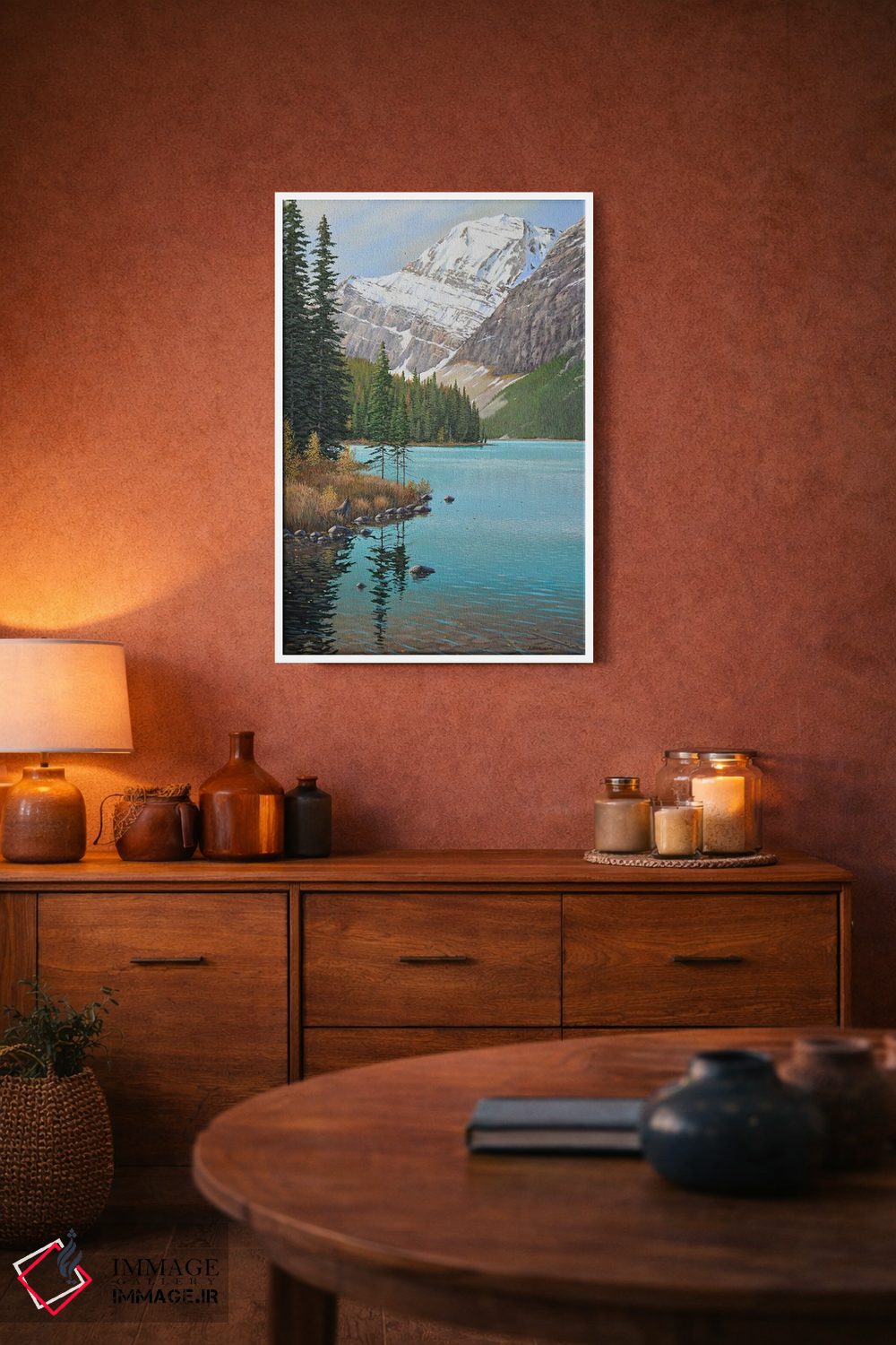 تابلو دکوراتیو یک صبح زیبای پاییزی اثر جیک وندن برینگک - D2W