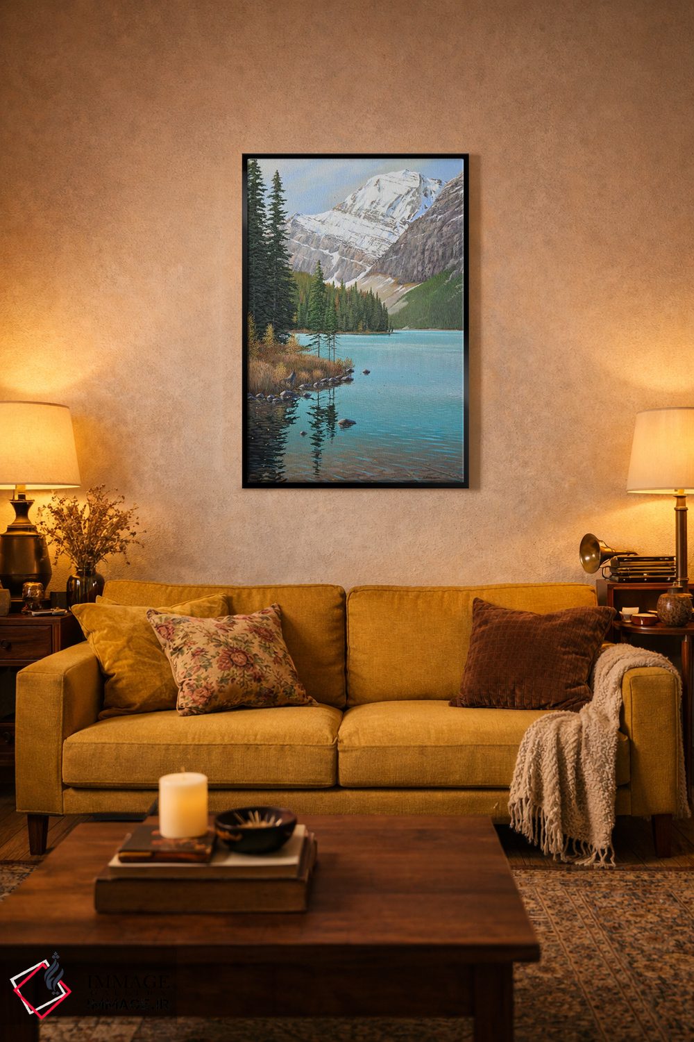 تابلو دکوراتیو یک صبح زیبای پاییزی اثر جیک وندن برینگک - D3B