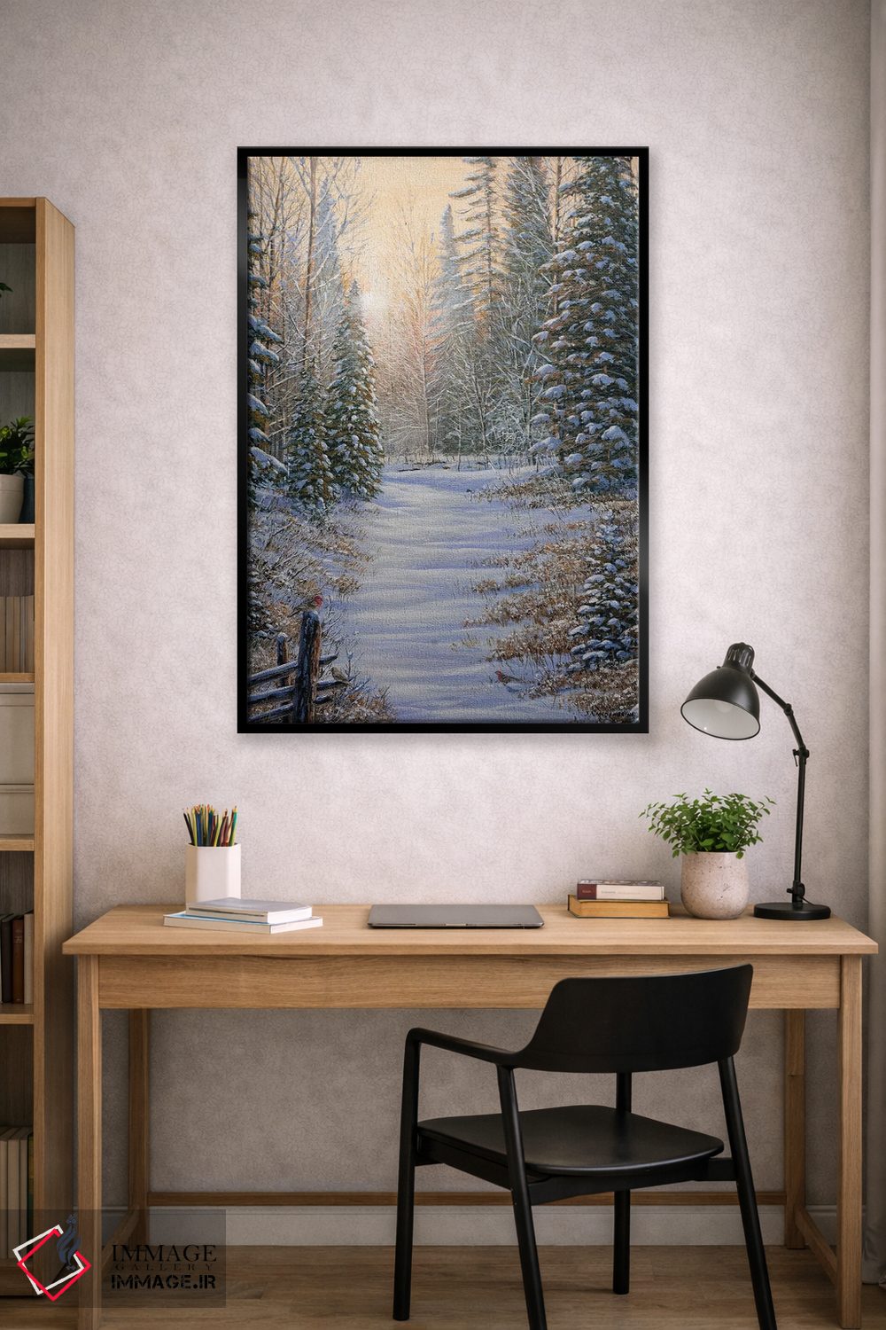 تابلو دکوراتیو جادوی زمستانی اثر جیک وندن برینگک - D2B