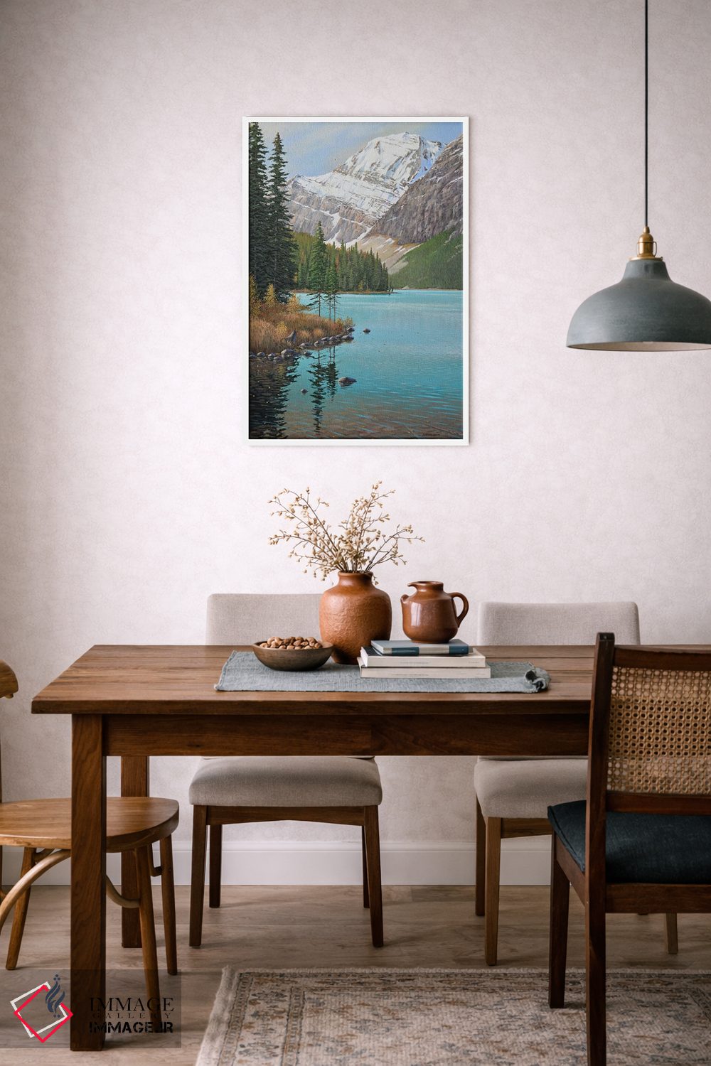 تابلو دکوراتیو یک صبح زیبای پاییزی اثر جیک وندن برینگک - D6W