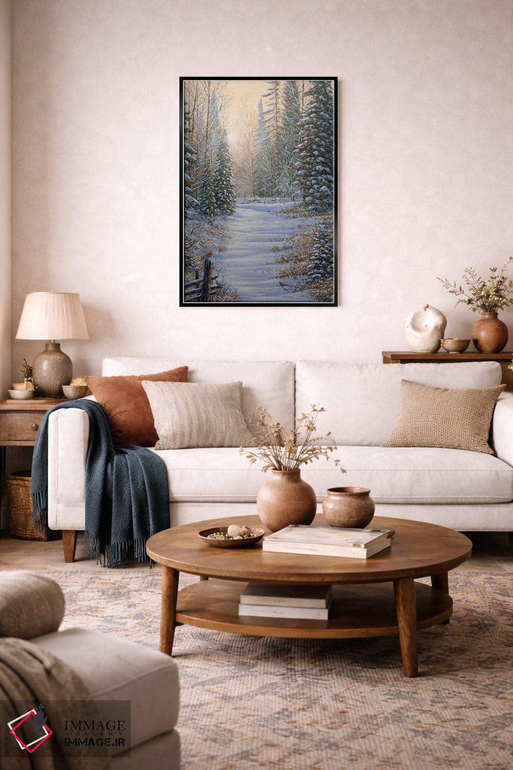 تابلو دکوراتیو جادوی زمستانی اثر جیک وندن برینگک - D5B