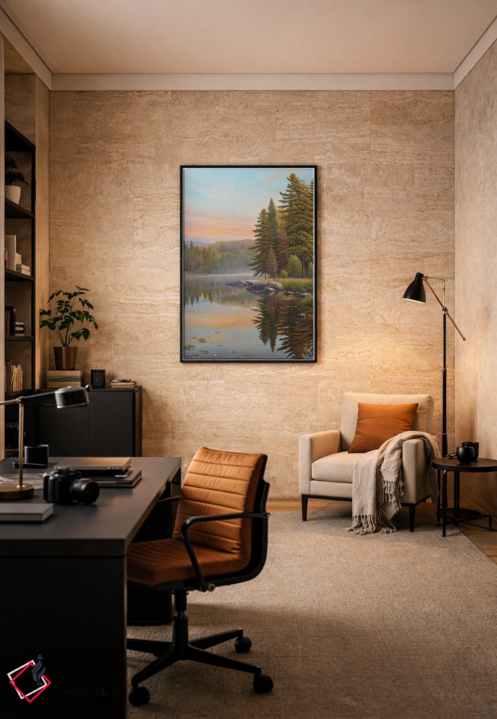 تابلو دکوراتیو رویاهای تابستانی اثر جیک وندن برینگک - D6B