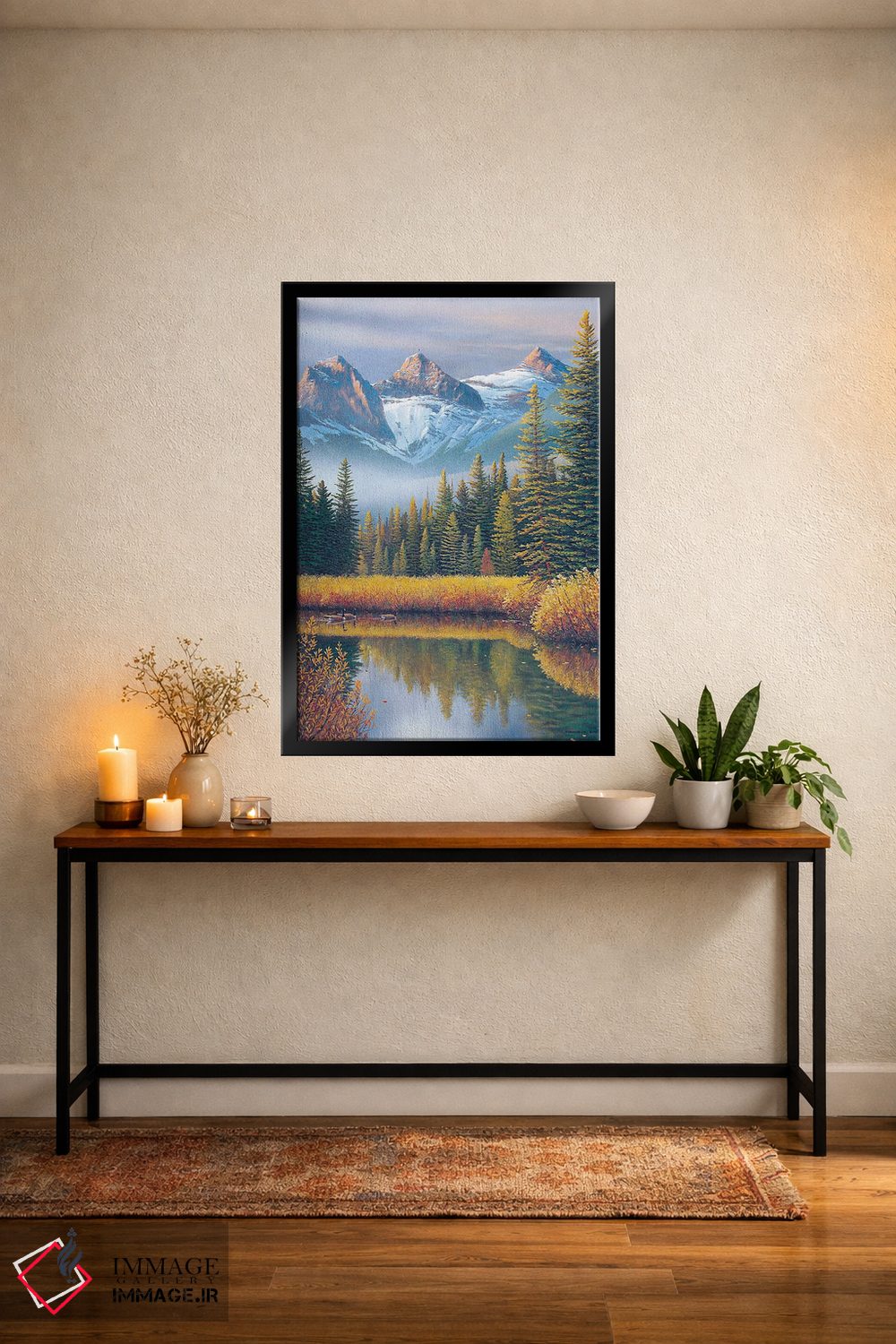 تابلو دکوراتیو بگذار نور باشد اثر جیک وندن برینگک - D5B