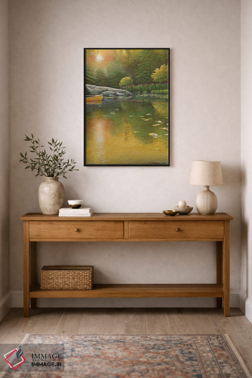 تابلو دکوراتیو طلوع تابستانی اثر جیک وندن برینگک - D2B