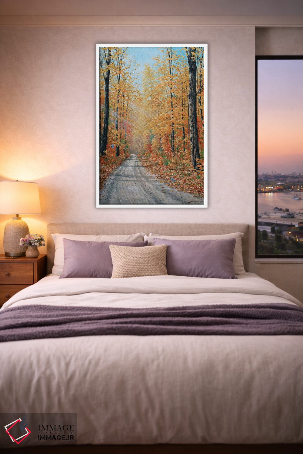 تابلو دکوراتیو جاده های فرعی اثر جیک وندن برینگک - D5W