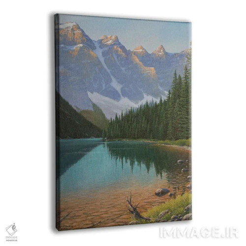 تابلو دکوراتیو بازتاب بی زمان اثر جیک وندن برینگک - نمای پرسپکتیو محصول