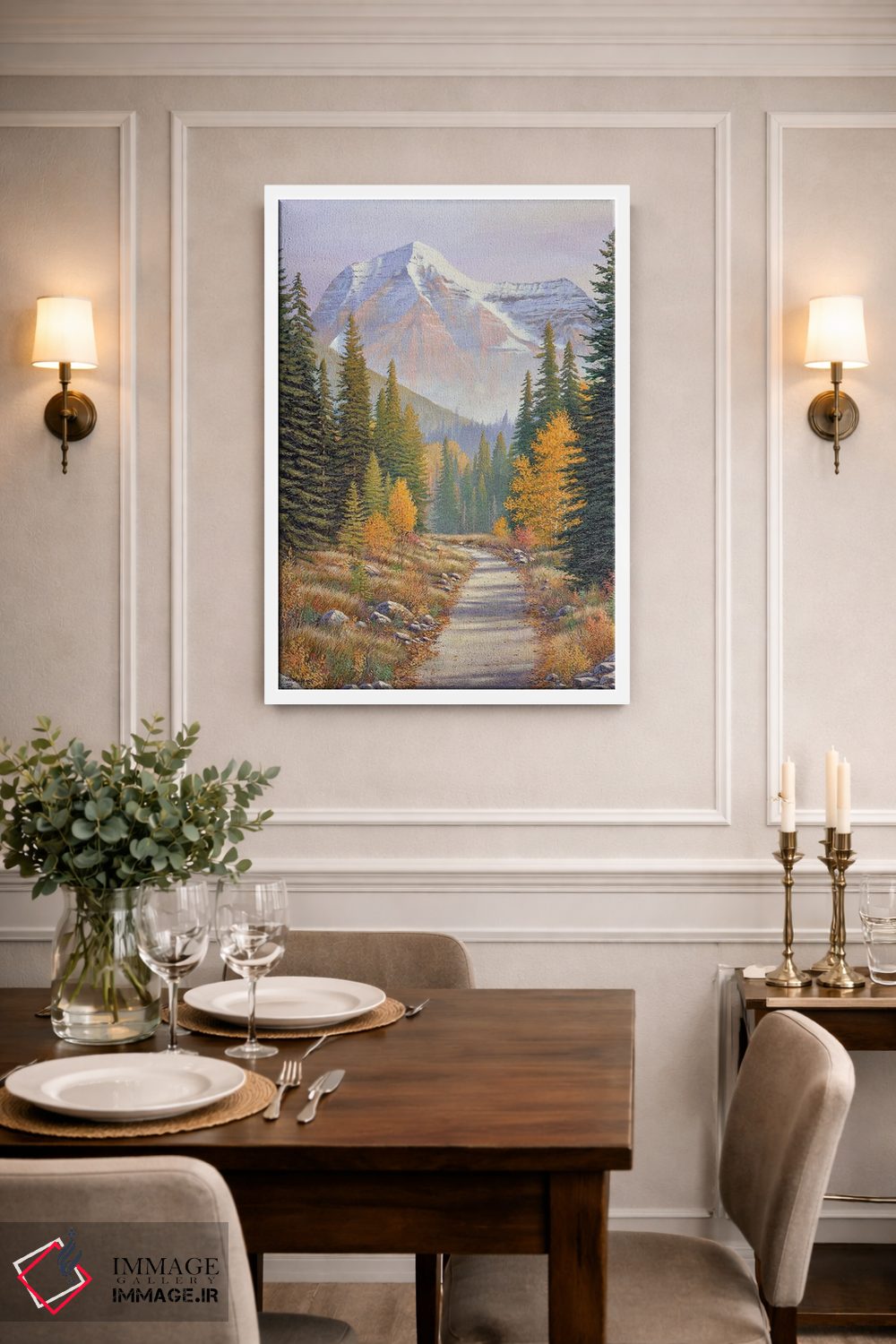 تابلو دکوراتیو مسیر کشف اثر جیک وندن برینگک - D1W