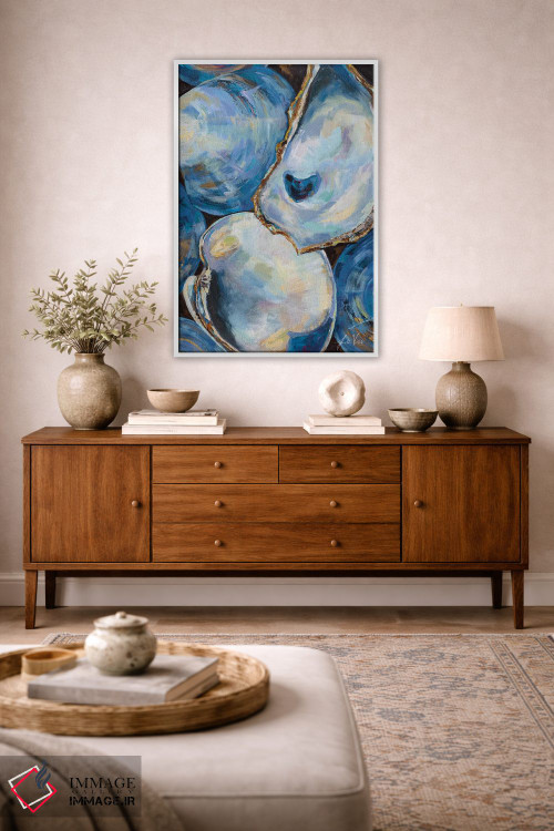 تابلو دکوراتیو صدف های ماتونانک روشن اثر ژانت ورتنتس - D1W