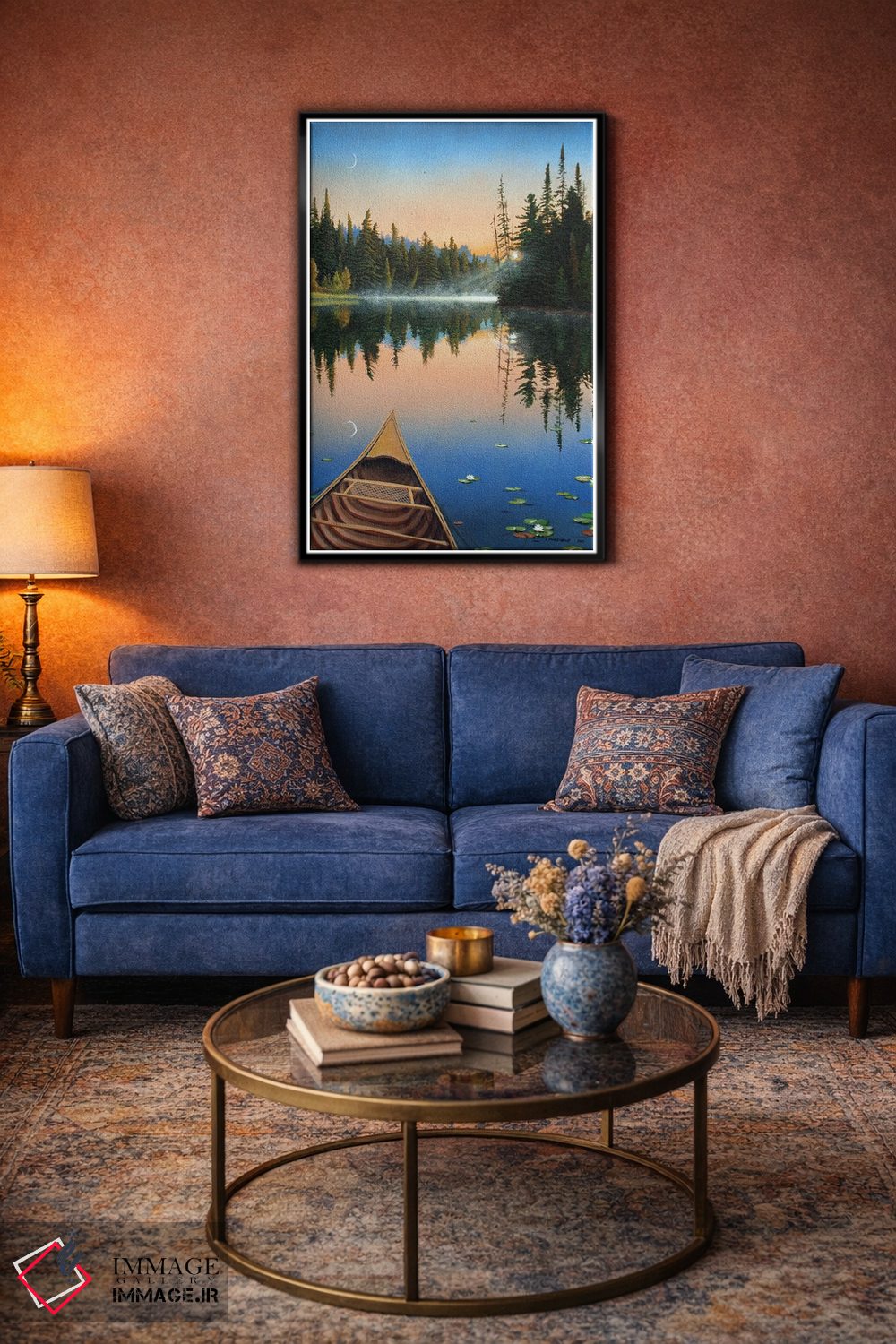 تابلو دکوراتیو نور هدایتگر اثر جیک وندن برینگک - D5B