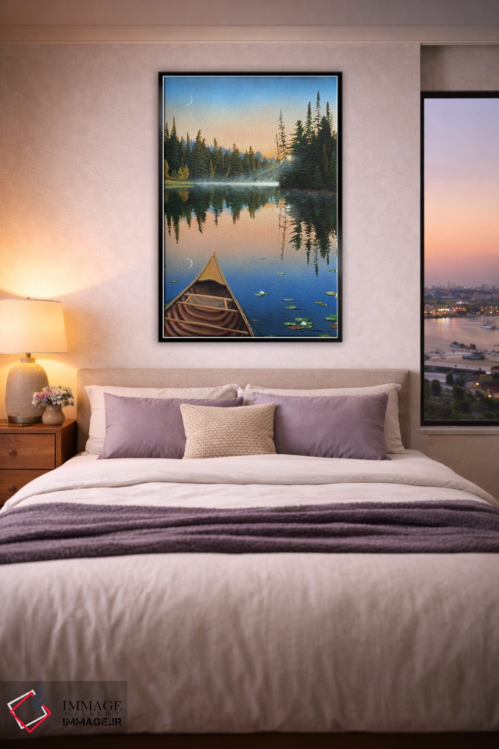 تابلو دکوراتیو نور هدایتگر اثر جیک وندن برینگک - D6B