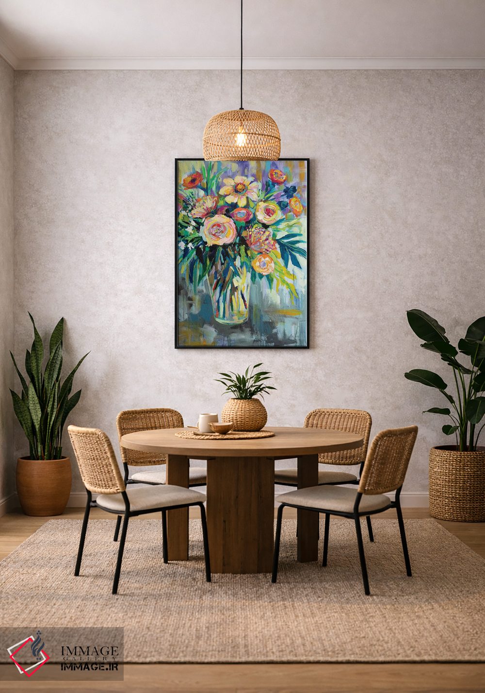 تابلو دکوراتیو خوشبختی تابستانی اثر ژانت ورتنتس - D4B