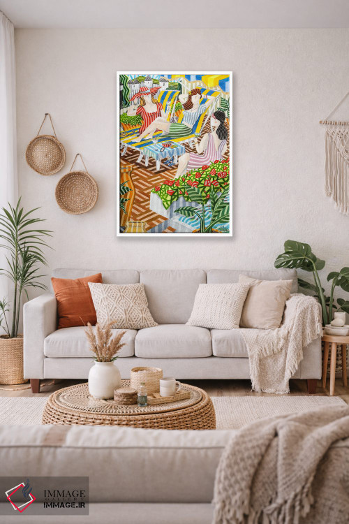 تابلو دکوراتیو روی تراس اثر خاویر اورتاس - D2W