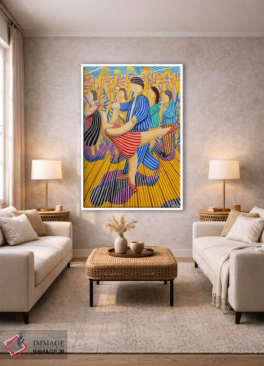 تابلو دکوراتیو سالن رقص اثر خاویر اورتاس - D1W