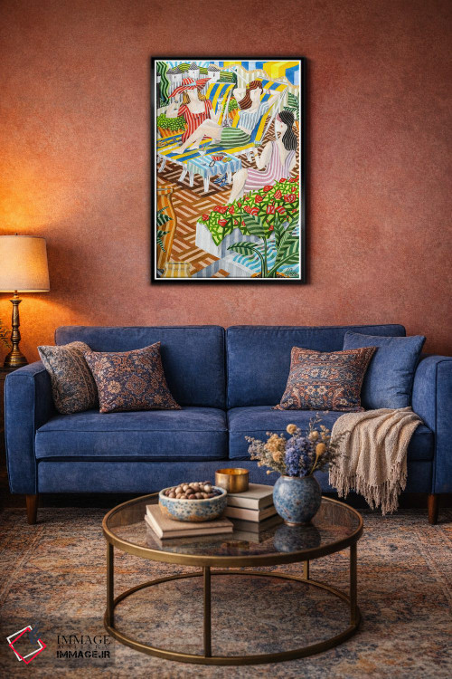 تابلو دکوراتیو روی تراس اثر خاویر اورتاس - D4B