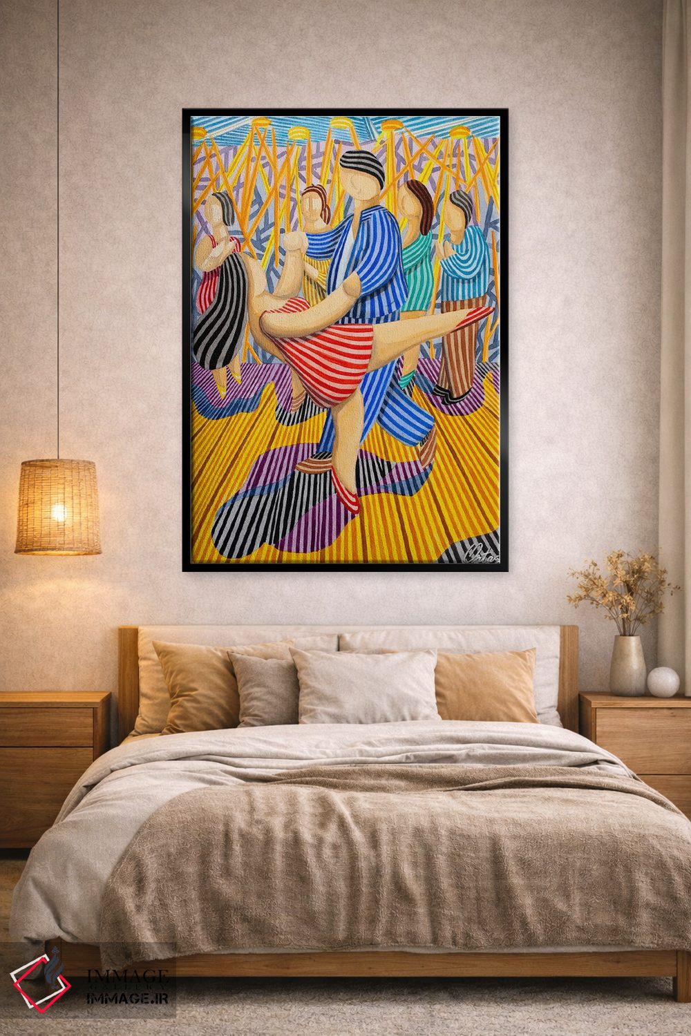 تابلو دکوراتیو سالن رقص اثر خاویر اورتاس - D2B