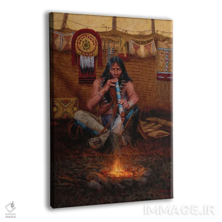 تابلو دکوراتیو مدیتیشن اثر جو ولاسکز - نمای پرسپکتیو محصول