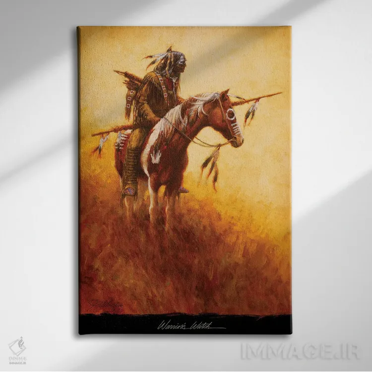 تابلو دکوراتیو نگهبانی جنگجو اثر جو ولاسکز - نمای روبهرو روی دیوار
