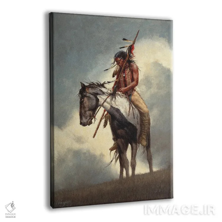 تابلو دکوراتیو بادهای تغییر اثر جو ولاسکز - نمای پرسپکتیو محصول