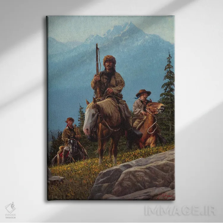 تابلو دکوراتیو بهشت ناهموار اثر جو ولاسکز - نمای روبهرو روی دیوار