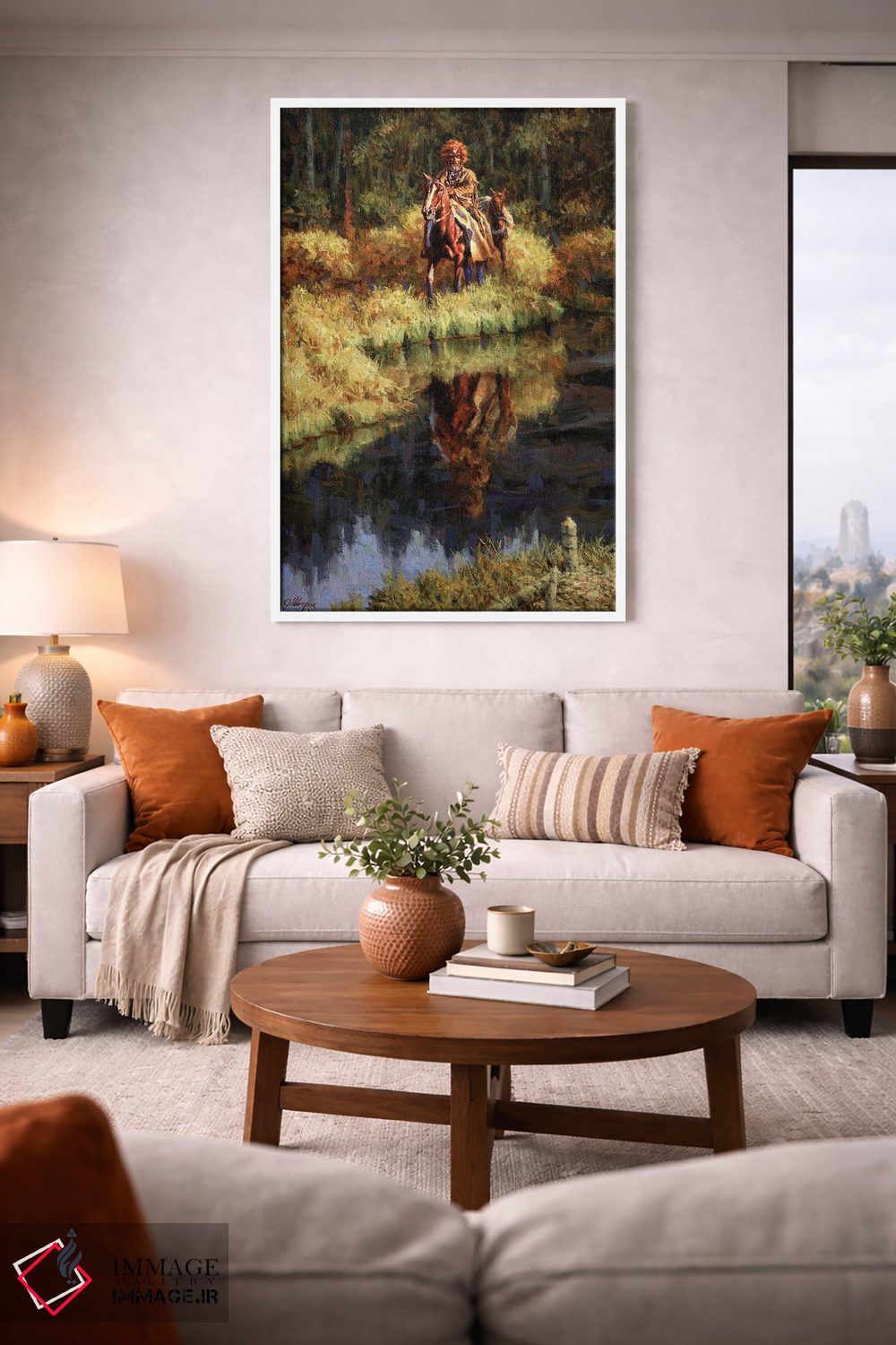 تابلو دکوراتیو قلمرو اصلی اثر جو ولاسکز - D1W