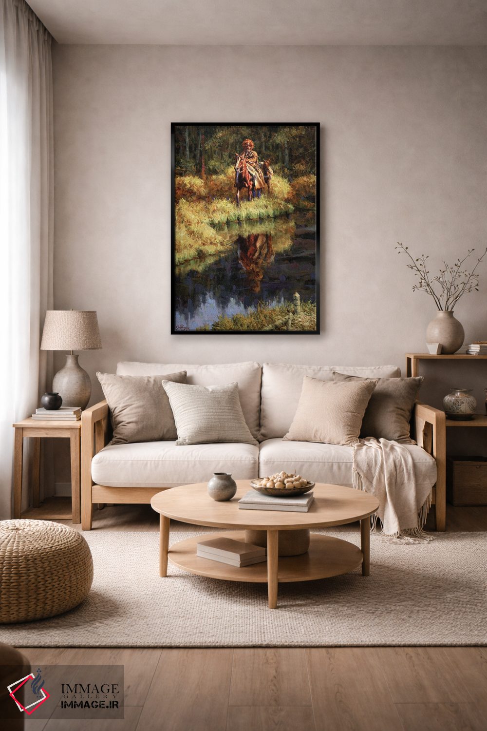 تابلو دکوراتیو قلمرو اصلی اثر جو ولاسکز - D5B