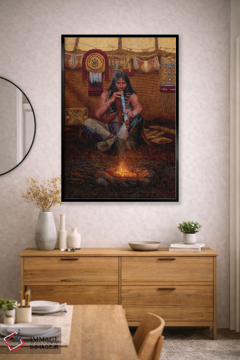 تابلو دکوراتیو مدیتیشن اثر جو ولاسکز - D2B