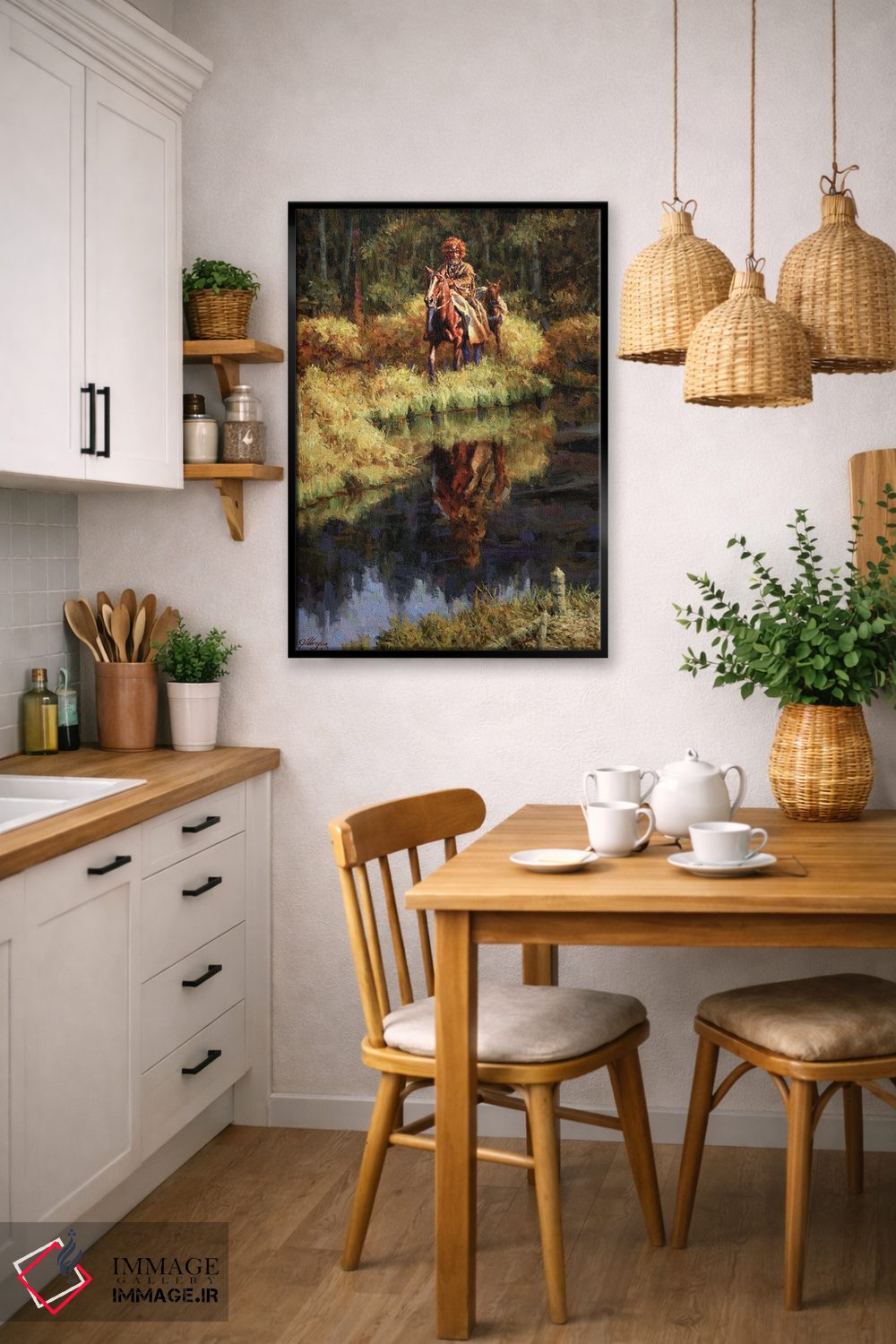 تابلو دکوراتیو قلمرو اصلی اثر جو ولاسکز - D6B