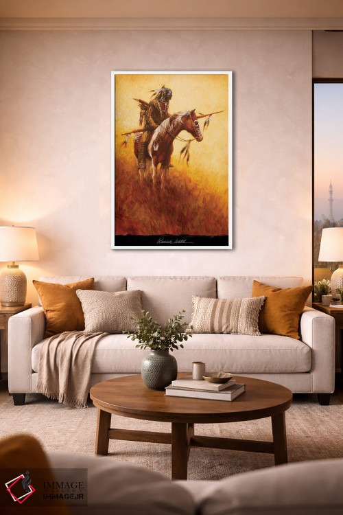 تابلو دکوراتیو نگهبانی جنگجو اثر جو ولاسکز - D1W