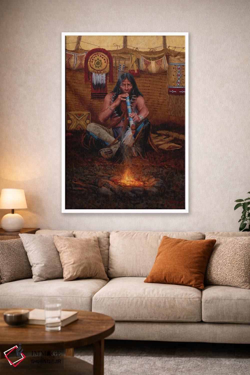 تابلو دکوراتیو مدیتیشن اثر جو ولاسکز - D1W