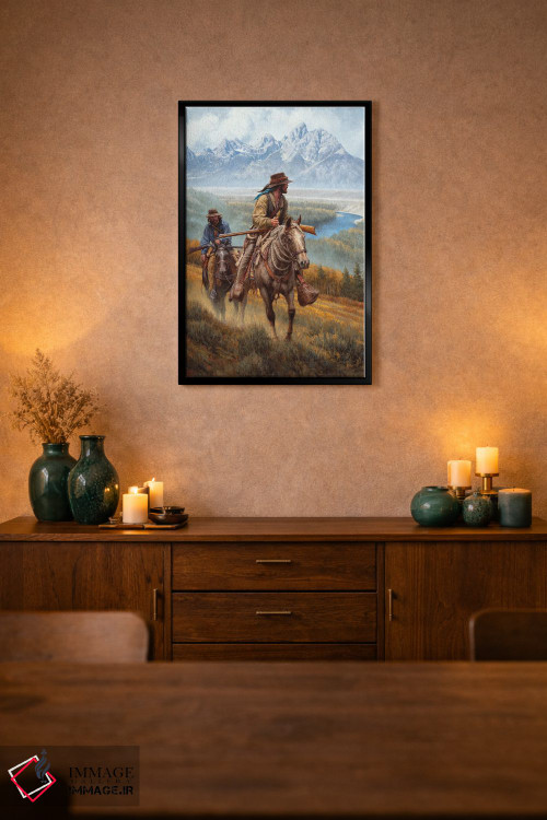 تابلو دکوراتیو فصل مردان کوهستان اثر جو ولاسکز - D3B
