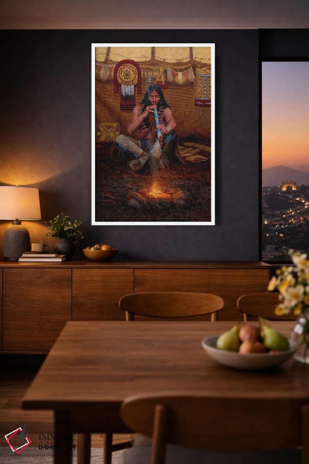 تابلو دکوراتیو مدیتیشن اثر جو ولاسکز - D3W