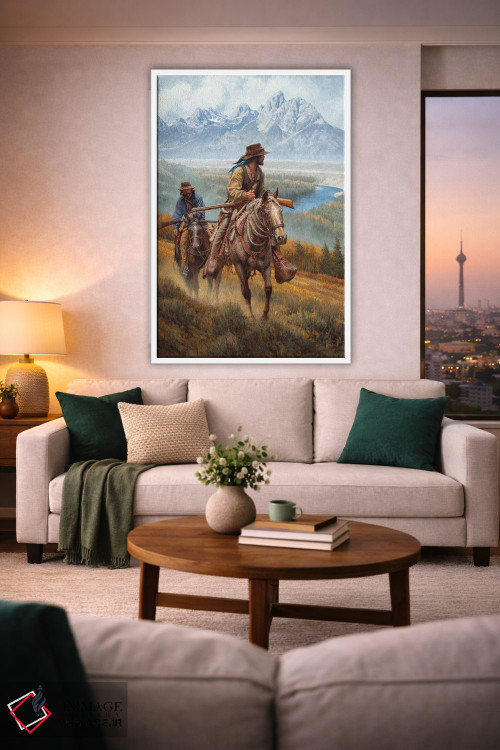 تابلو دکوراتیو فصل مردان کوهستان اثر جو ولاسکز - D2W