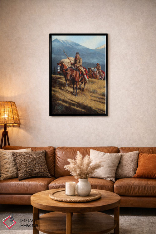 تابلو دکوراتیو به سوی اردوگاه زمستانی اثر جو ولاسکز - D4B