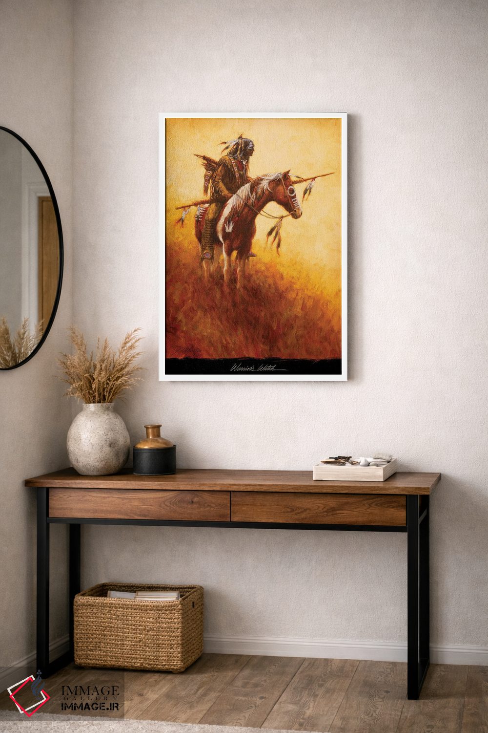 تابلو دکوراتیو نگهبانی جنگجو اثر جو ولاسکز - D4W