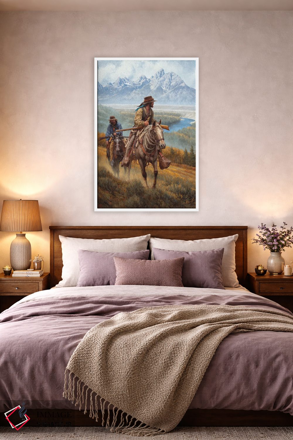 تابلو دکوراتیو فصل مردان کوهستان اثر جو ولاسکز - D4W