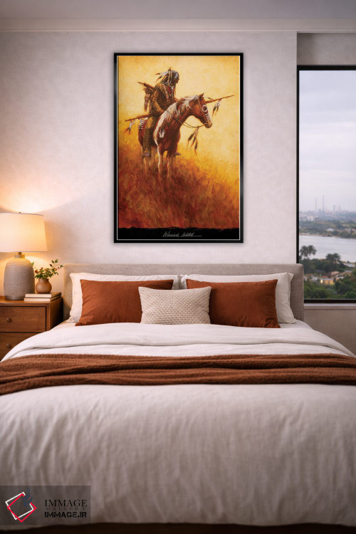تابلو دکوراتیو نگهبانی جنگجو اثر جو ولاسکز - D5B