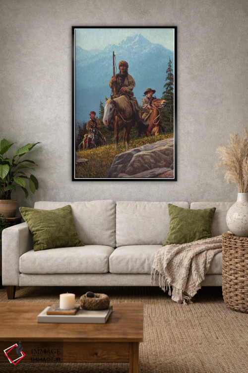 تابلو دکوراتیو بهشت ناهموار اثر جو ولاسکز - D1B