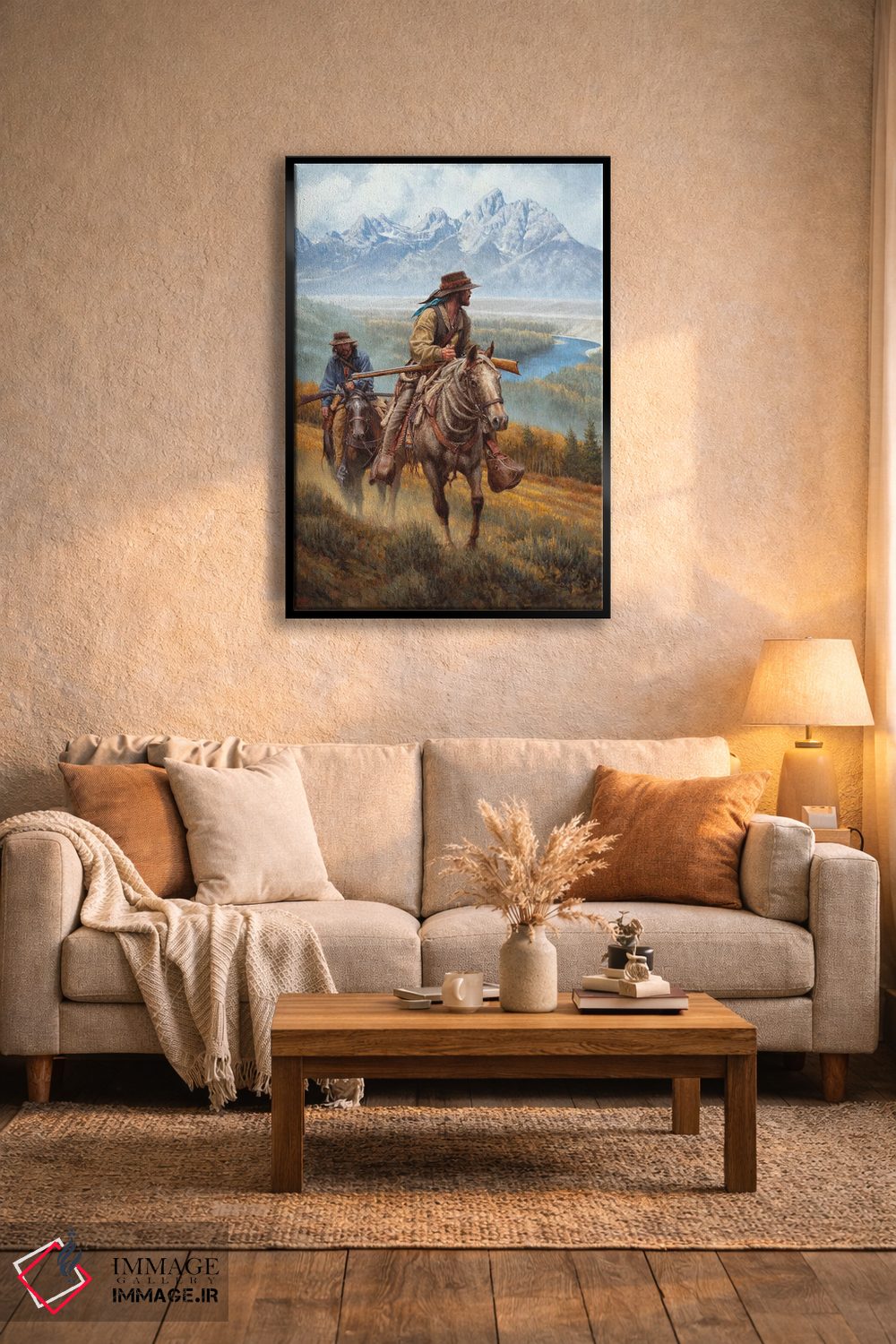 تابلو دکوراتیو فصل مردان کوهستان اثر جو ولاسکز - D5B