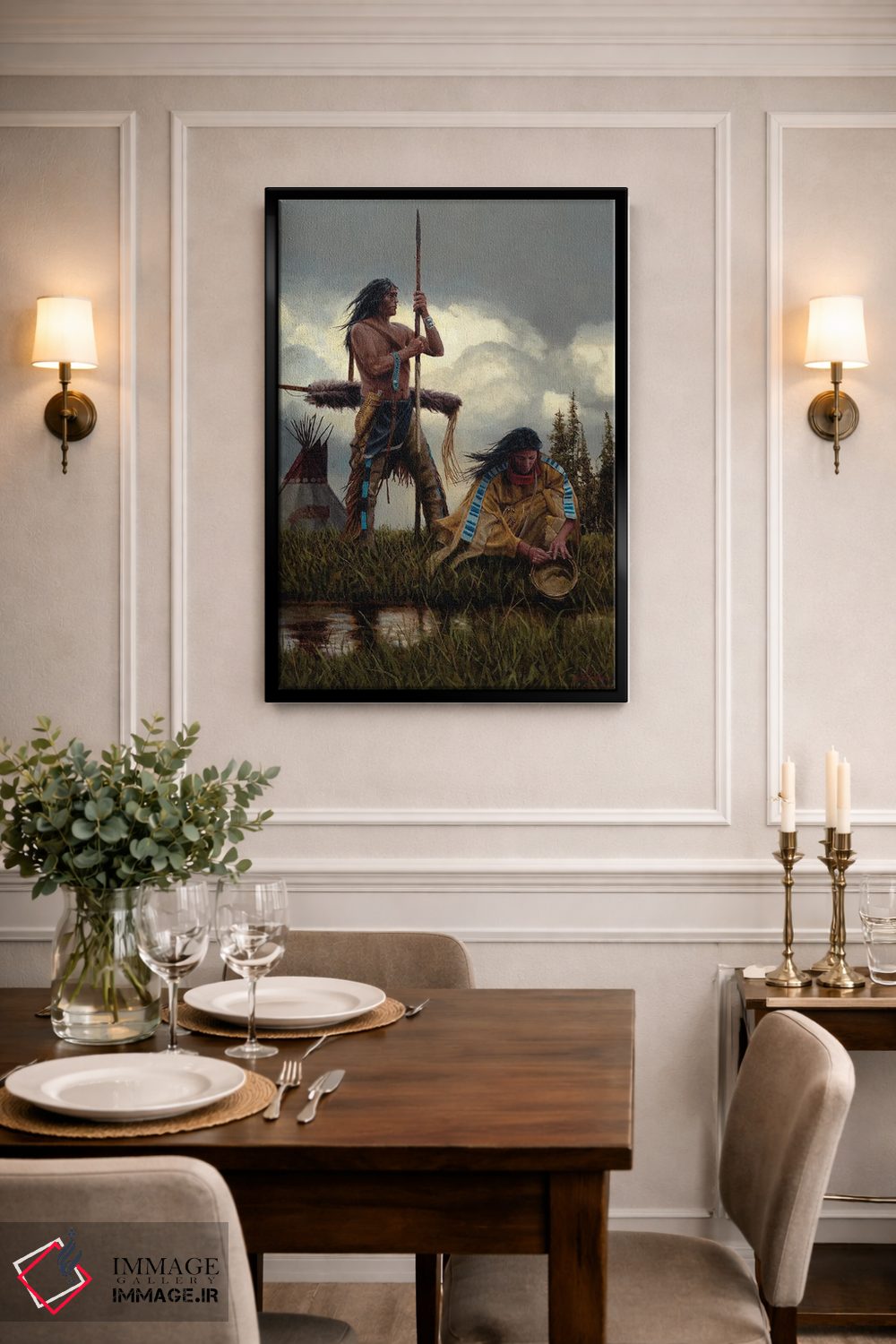 تابلو دکوراتیو با هم اثر جو ولاسکز - D2B