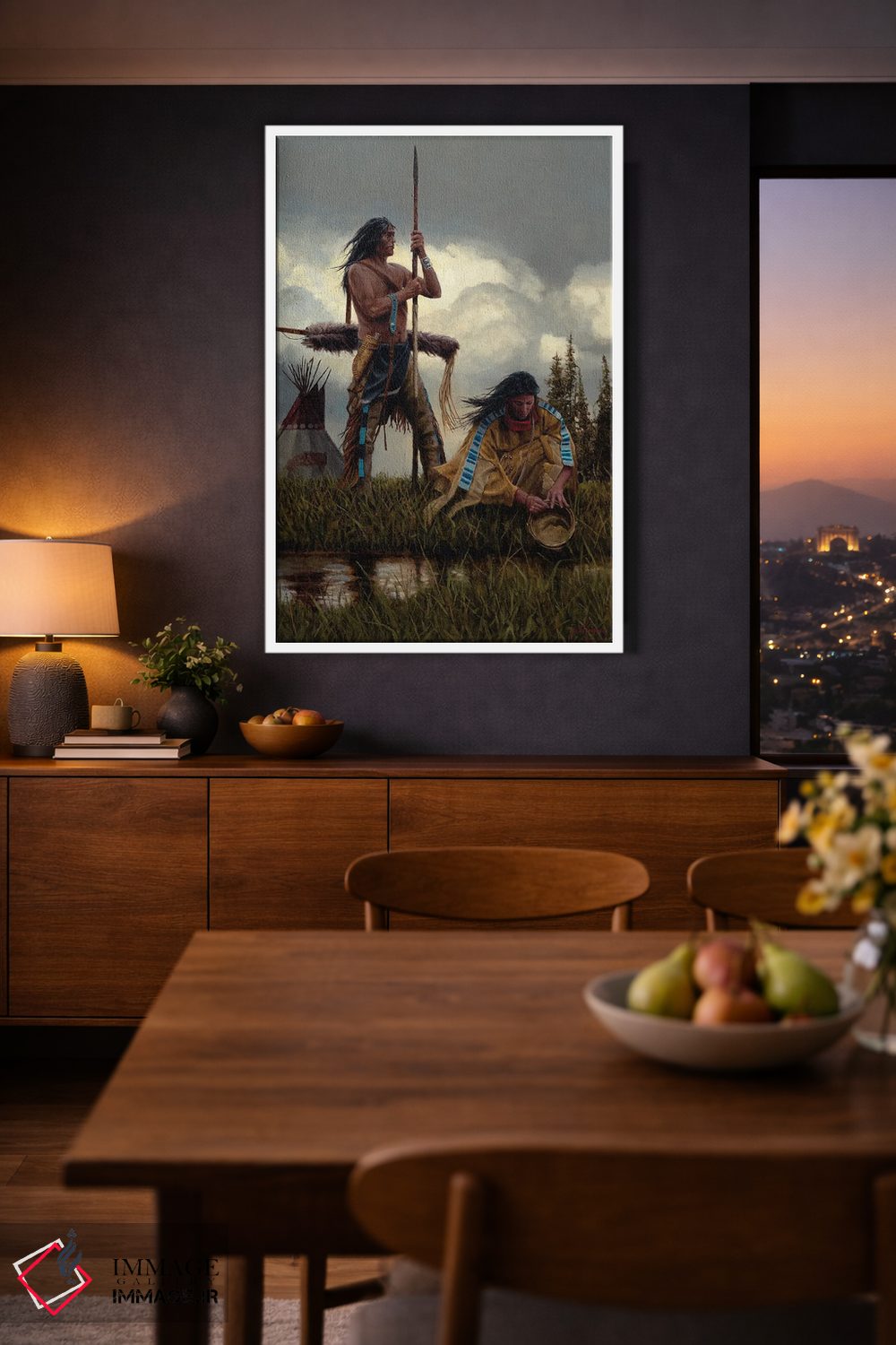 تابلو دکوراتیو با هم اثر جو ولاسکز - D3W