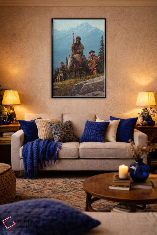 تابلو دکوراتیو بهشت ناهموار اثر جو ولاسکز - D5B