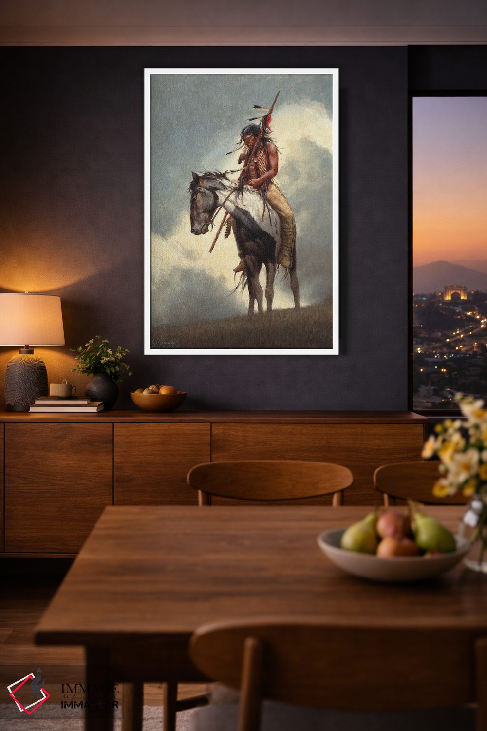 تابلو دکوراتیو بادهای تغییر اثر جو ولاسکز - D4W