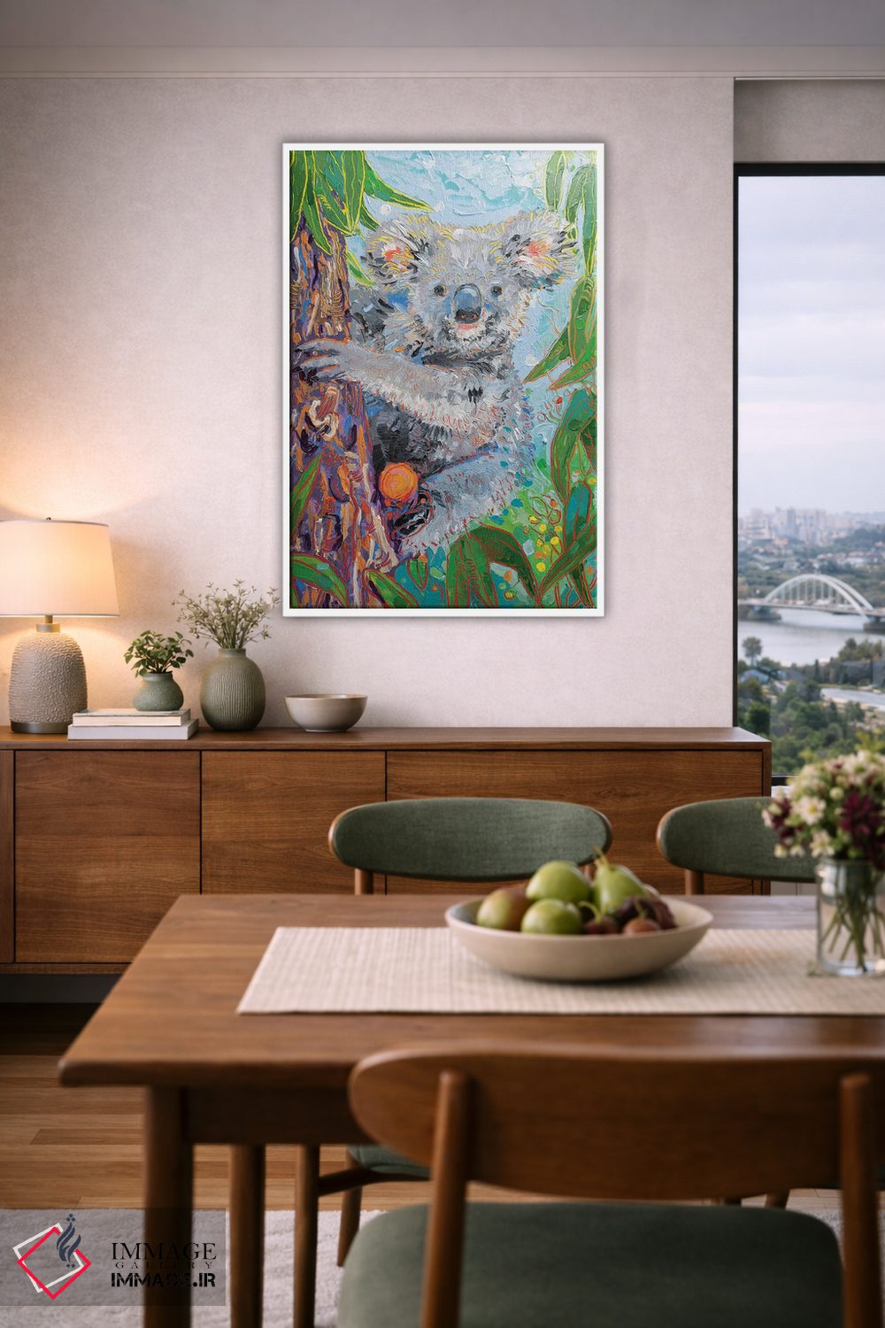 تابلو دکوراتیو کوالا اثر جوزف ویلانوا - D6W