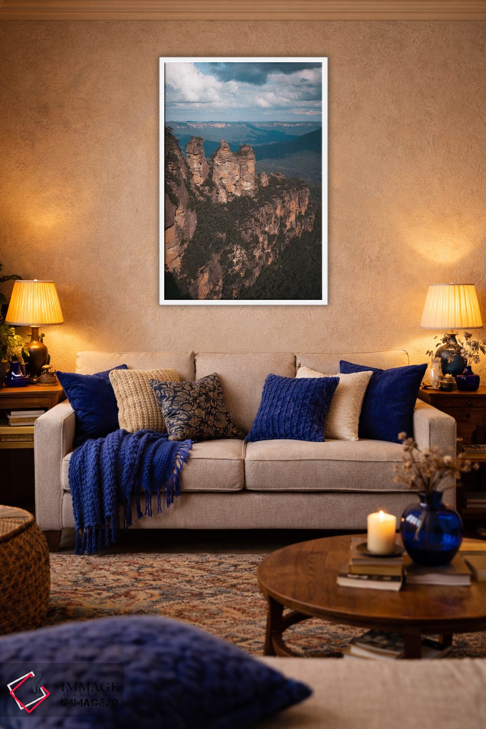 تابلو دکوراتیو سه خواهر اثر جیمز وودیکا - D2W