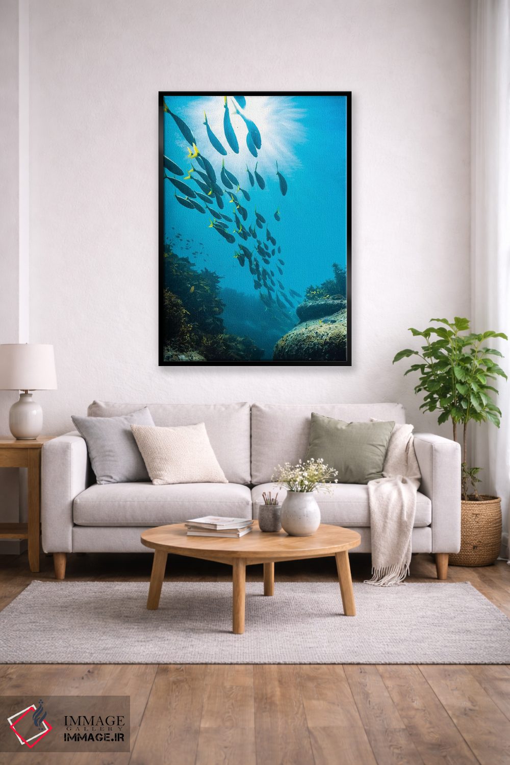 تابلو دکوراتیو زیر آب سیدنی اثر جیمز وودیکا - D2B