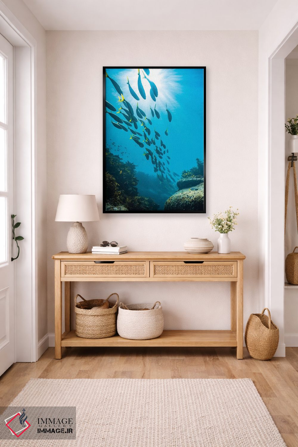 تابلو دکوراتیو زیر آب سیدنی اثر جیمز وودیکا - D6B