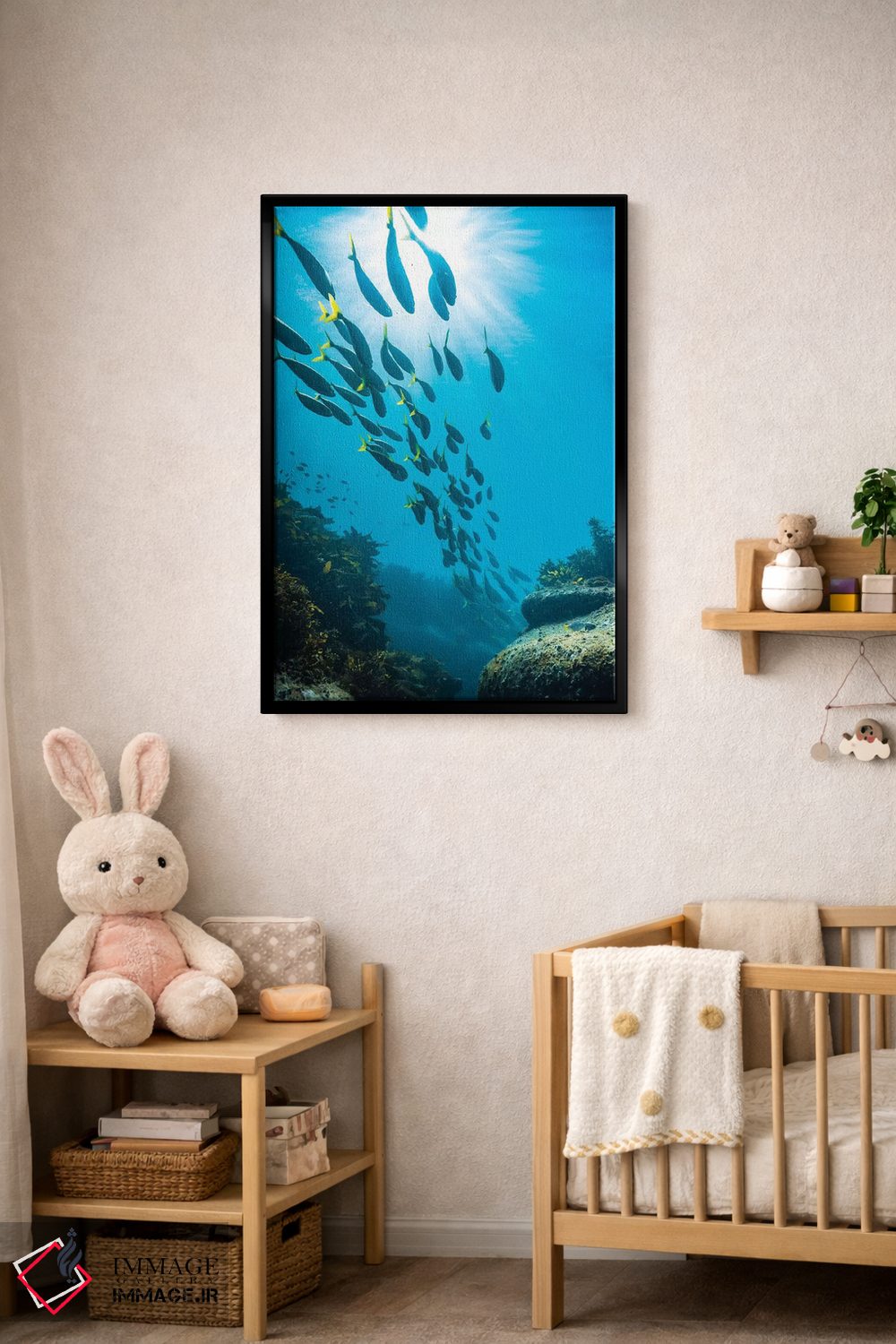تابلو دکوراتیو زیر آب سیدنی اثر جیمز وودیکا - D5B