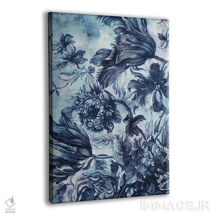 تابلو دکوراتیو شکوفه بوهمیا ۲ اثر جکی ون توبل - نمای پرسپکتیو محصول